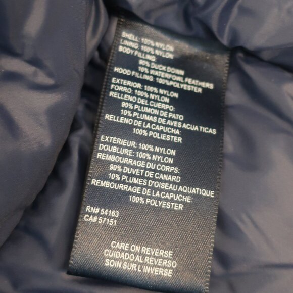 Womens Tommy Hilfiger Green Hooded Down Packable Jacket L - Picture 9 of 9